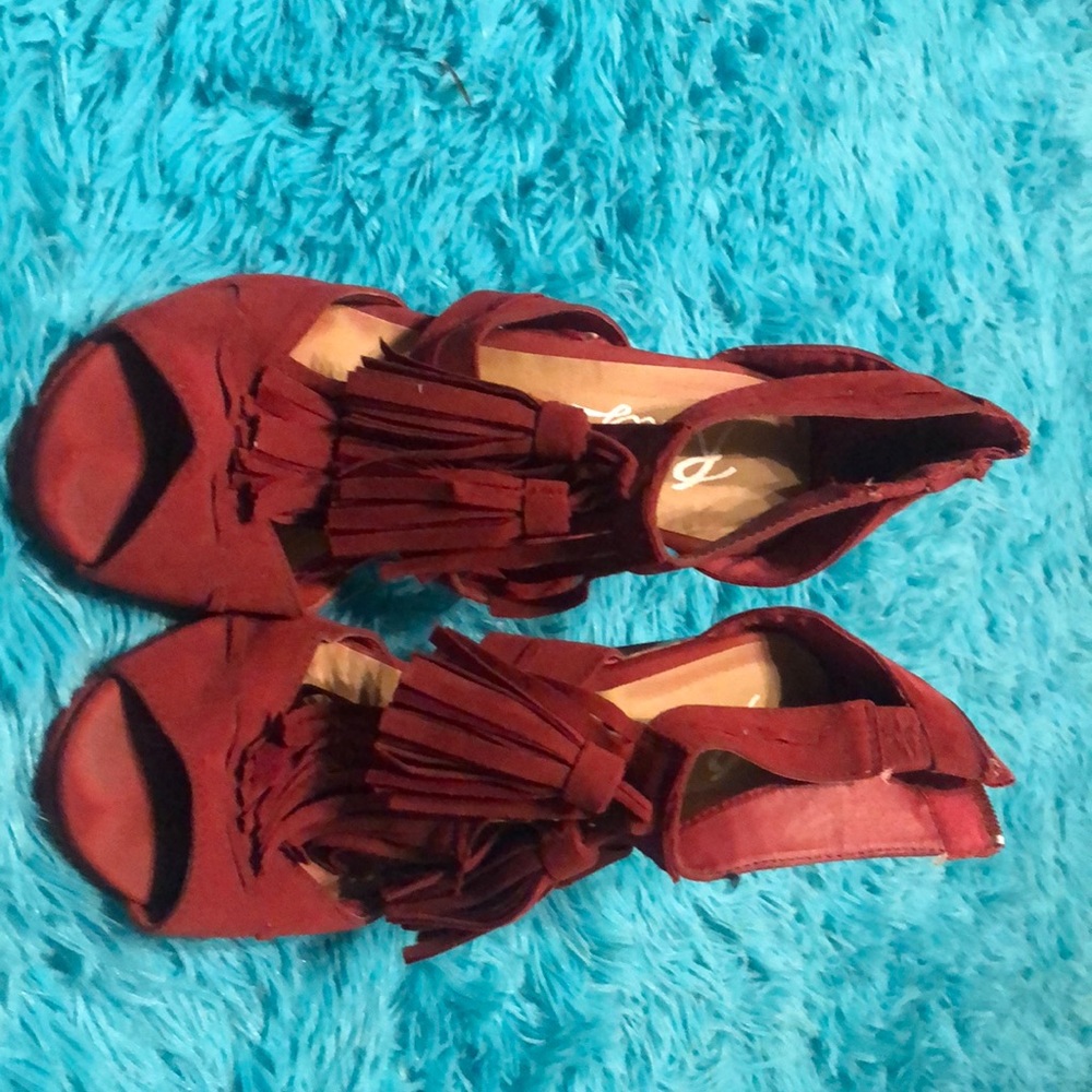 Rebels strappy platform sandals